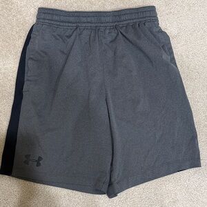 Under Armour Men's Charcoal Athletic Shorts